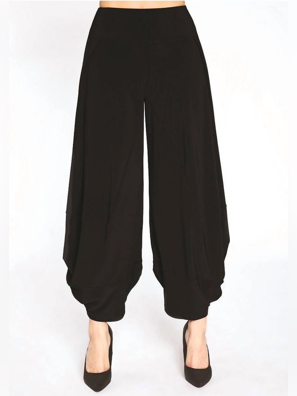 Sympli Women’s Black Lantern Pants Size 10